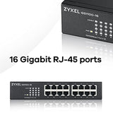 Zyxel GS1100-16 Non-géré Gigabit Ethernet (10/100/1000)
