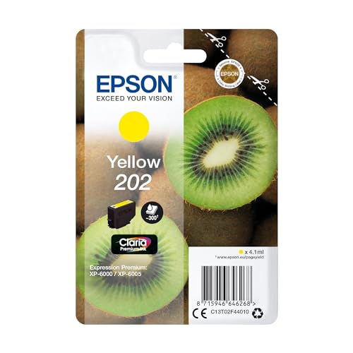 EPSON 1LB Singlepack Cyan 202XL Kiwi Clara Premium Ink