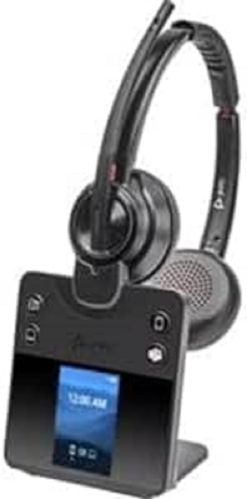 POLY SAVI 8420 Office -M Casque DECT+ socle 2 écouteurs