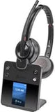 POLY SAVI 8420 Office -M Casque DECT+ socle 2 écouteurs