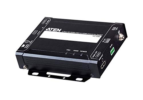 ATEN US3310 commutateur écran, clavier et souris Argent