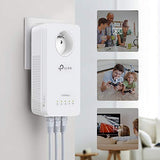TP-LINK AV1300 Gigabit Passthrough Powerline ac Wi-Fi KIT 1200Mbps Powerline Data Rate Line-Neutral/Line-Ground 2x2 MIMO AC1200 D