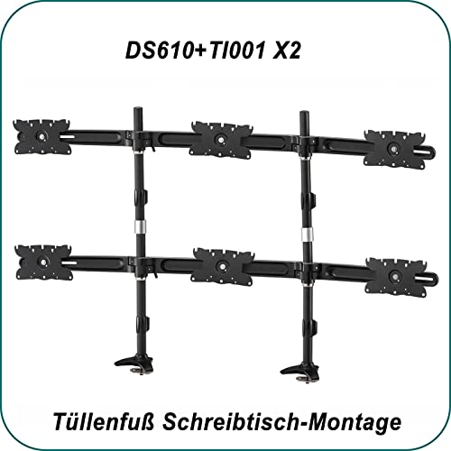 AAVARA Support à poser DS610 - 6 écrans