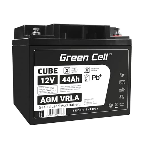 Green Cell AGM23 Batterie de l'onduleur Sealed Lead Acid (VRLA) 12 V 44 Ah