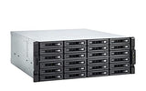 QNAP 24-Bay 4U Rackmount NAS Intel Xeon E-2236 6 cores/12 threads 3.4GHz processor 128Go ECC DDR4 24x2.5p/3.5p SATA