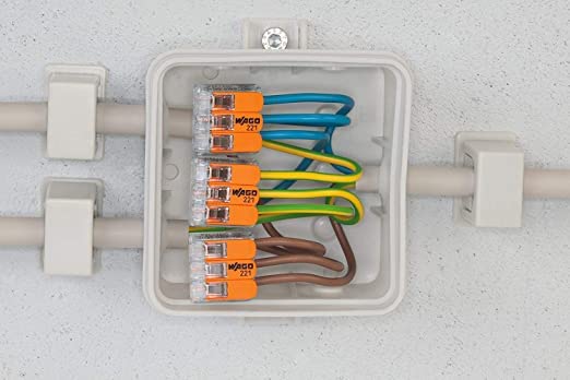 Borne de connexion rapide 2 voies - boîte de 100
