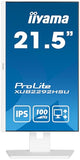 IIYAMA- Ecran bureautique 22    XUB2292HSU-W6 Blanc