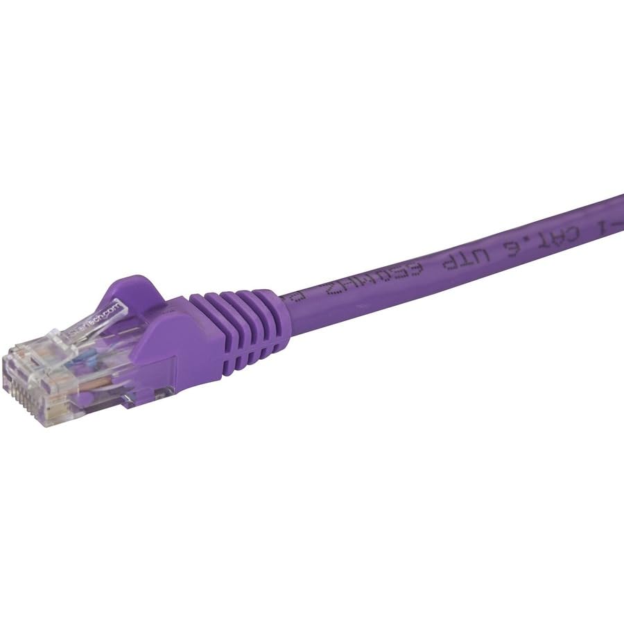10m Purple Snagless Cat6 Patch Cable