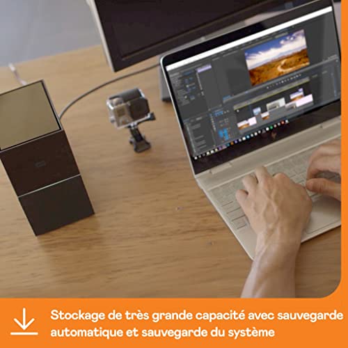 WD My Book Duo 36To Black RAID Storage Dual-Drive RAID 0/1 JB0D USB3.1 RTL
