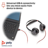 POLY Blackwire 7225 Micro Casque sans perche USB-A noir