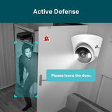 TP-LINK VIGI C450 4MM 5MP Full-Color Turret Network Camera 25fps/30fps 2880x1620