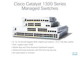 CISCO Catalyst 1300 24-port GE Full PoE 4x1G SFP