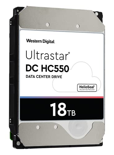 WD Ultrastar DC HC550 18TB 3.5 HDD SAS 512E SE 7200RPM 0F38353/WUH721818AL5204