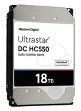 WD Ultrastar DC HC550 18TB 3.5 HDD SAS 512E SE 7200RPM 0F38353/WUH721818AL5204