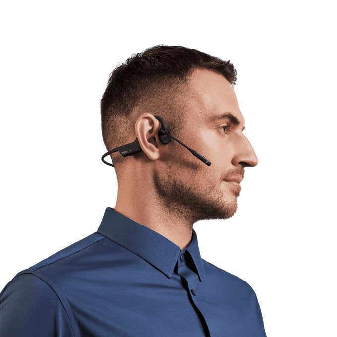 SHOKZ Casque sans-fil à conduction osseuse OpenComm2UC USB-C