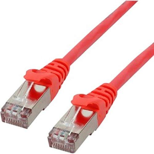 MCL FTP6-0.5M/R - Câble CAT 6 RJ45 F/UTP - 0.5m Rouge