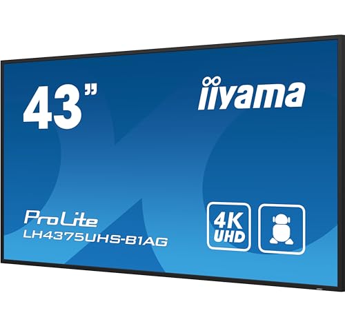 IIYAMA- Afficheur professionnel 43   LH4375UHS-B1AG