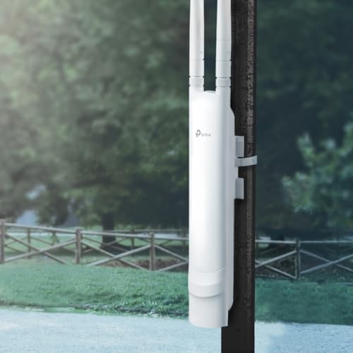 TP-Link EAP113-Outdoor 300 Mbit/s Blanc Connexion Ethernet, supportant l'alimentation via ce port (PoE)