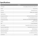 Ubiquiti UCK-G2 Networks UniFi Cloud Key Gen2 serveur de surveillance de réseau Gigabit Ethernet