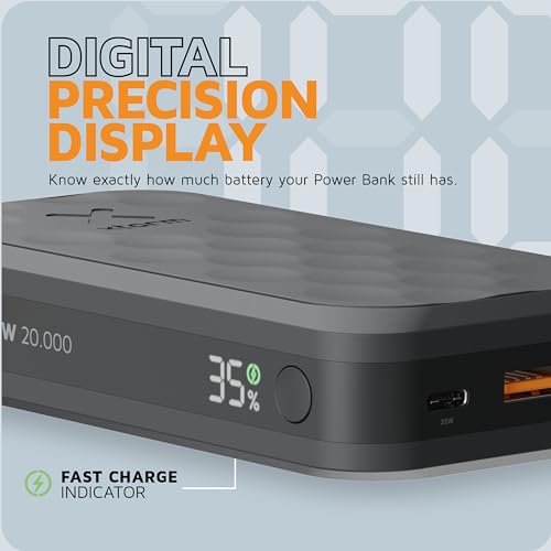 XTORM Batterie externe FUEL 35W 20000 mAh - noir