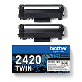 BROTHER TN2420 TWIN-pack black toners BK 3000pages/cartridge