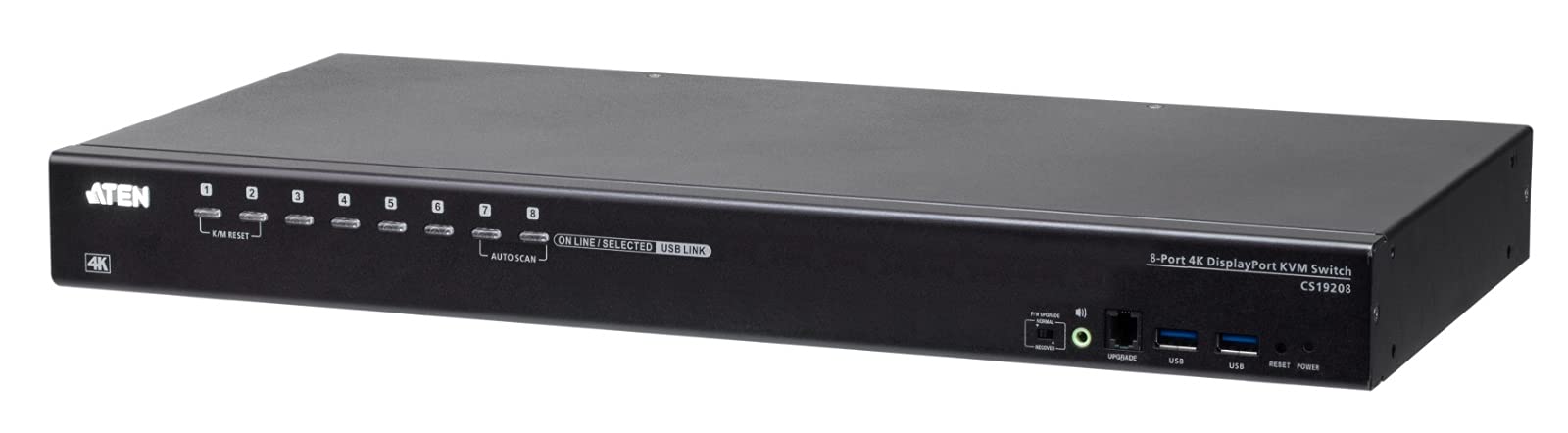 ATEN CS19208-AT-G commutateur écran, clavier et souris Noir