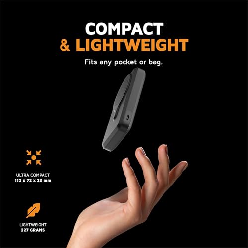 XTORM Batterie magnétique sans fil 10000 mAh noire