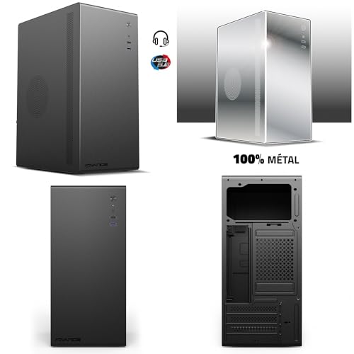 ADVANCE Boîtier Moyen tour Micro ATX OPTIMA sans alim