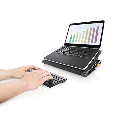 TARGUS Chill Mat - Support pour ordinateur portable - avec concentrateur USB 2.0 à 4 ports - noir, gris