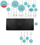 I-TEC USB-C Quattro Display Docking Station 2xDP 2xHDMI 1xGLAN 5xUSB 3.0 1xUSB-C-Data 1xAudio 1xMic 85W PD KL