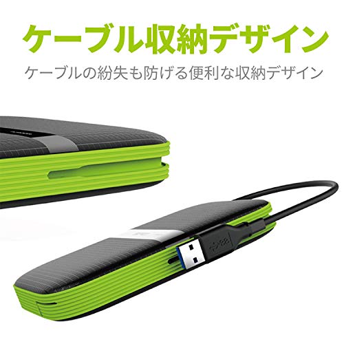 SILICON POWER External HDD Armor A60 2.5p 5To USB 3.0 IPX4 Black