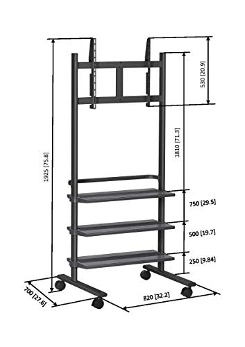 PB 175 DISPLAY TROLLEY 175CM
