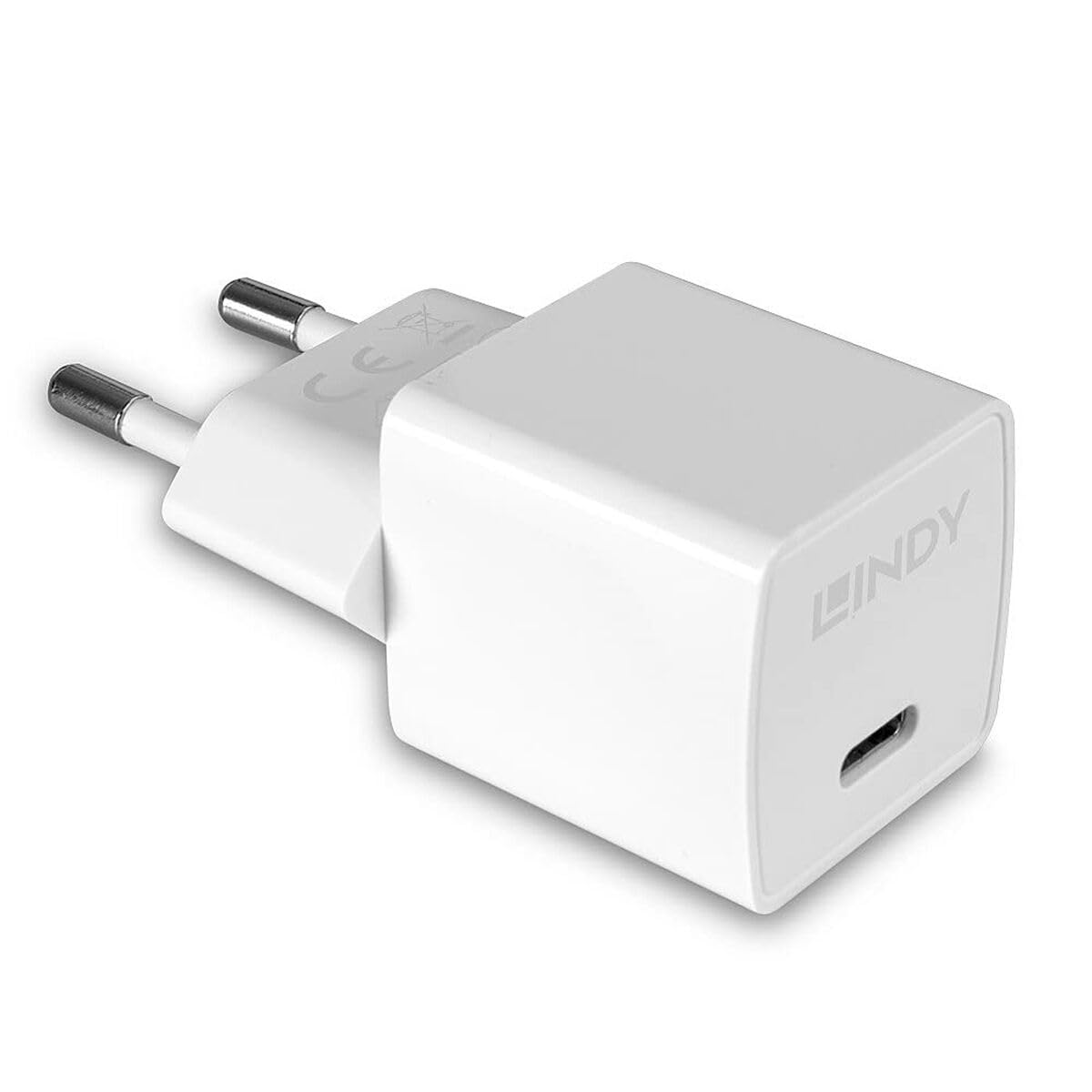 LINDY 20W Type C PD Charger EU Plug