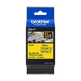 BROTHER FLe-6511 Black on White Flag Tape for Brother P-touch D800W P900W P950NW
