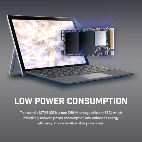 TRANSCEND 512Go M.2 2242 PCIe Gen4x4 NVMe 3D TLC DRAM-less