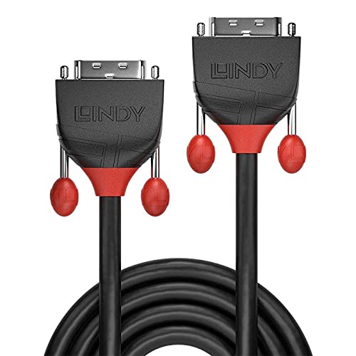 LINDY DVI-D Single Link Cable Black Line 5m