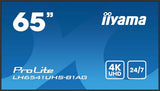 IIYAMA- Afficheur professionnel 65   LH6541UHS-B1AG
