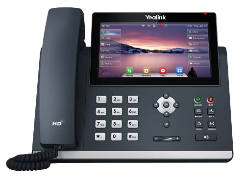 Yealink SIP-T48U téléphone fixe Gris LED Wifi