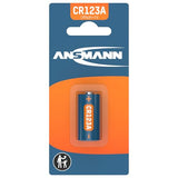 ANSMANN Piles lithium 5020012 CR123A blister de 1