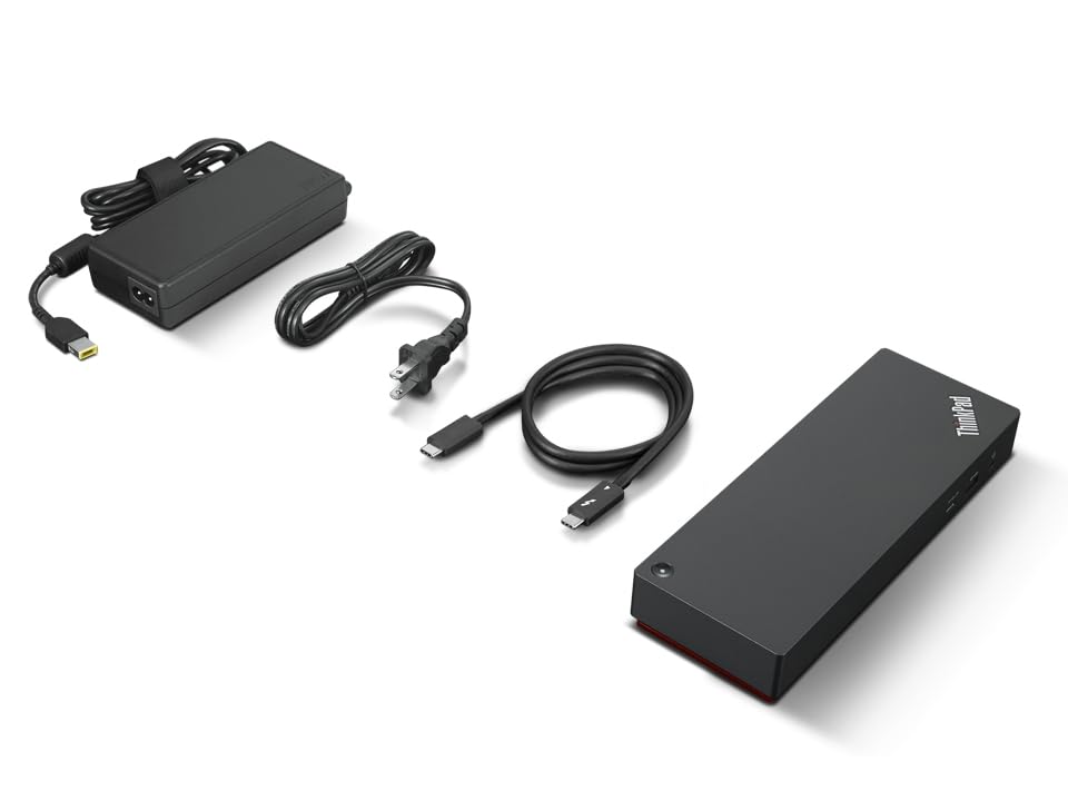 Lenovo ThinkPad Universal Thunderbolt 4 Avec fil Noir