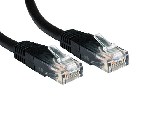 Cordon RJ45 catégorie 6 U/UTP noir CCA - 2 m