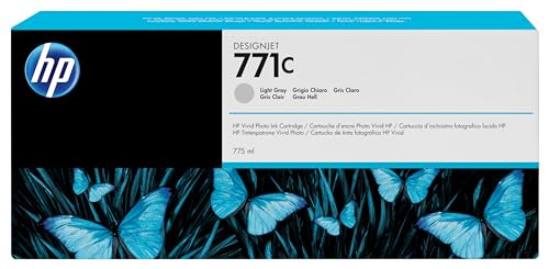 HP 771C original Ink cartridge B6Y14A light grey standard capacity 775ml 1-pack