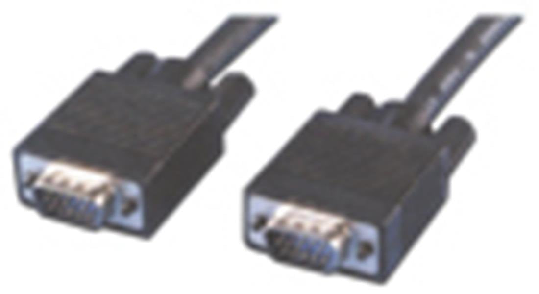 MCL Cable VGA HD15 male / male (blindage par feuillard) - 2m   (P)
