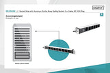 Digitus DN-95428 unité de distribution d'énergie 8 sortie(s) CA 1U