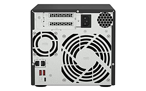 QNAP TS-473A-8G NAS AMD Ryzen Embedded V1500B 8Go SO-DIMM DDR4 4x 2.5/3.5inch SATA 6Gbps 2x M.2 2280 NVMe PCIe Gen3 x1 slots