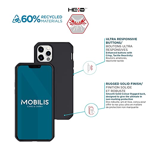 MOBILIS  Coque de Protection pour iPhone 12/12 Pro