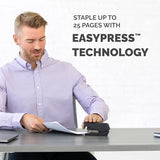 FELLOWES LX840 Half Strip Stapler Black