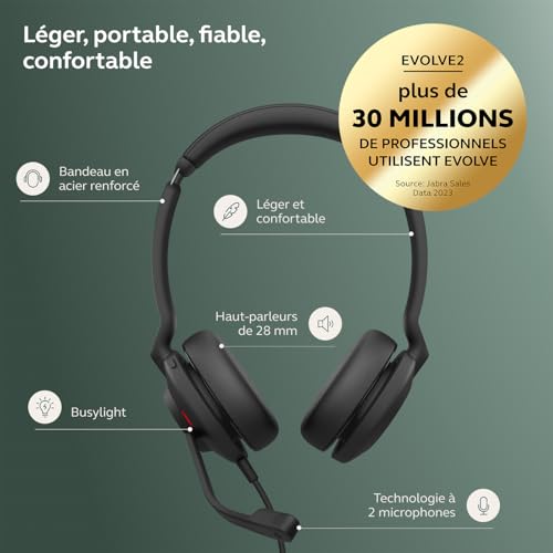 Jabra Evolve2 30 SE USB-A UC Stereo
