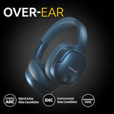 INTENSO Casque OVER-EAR sans fil, bleu