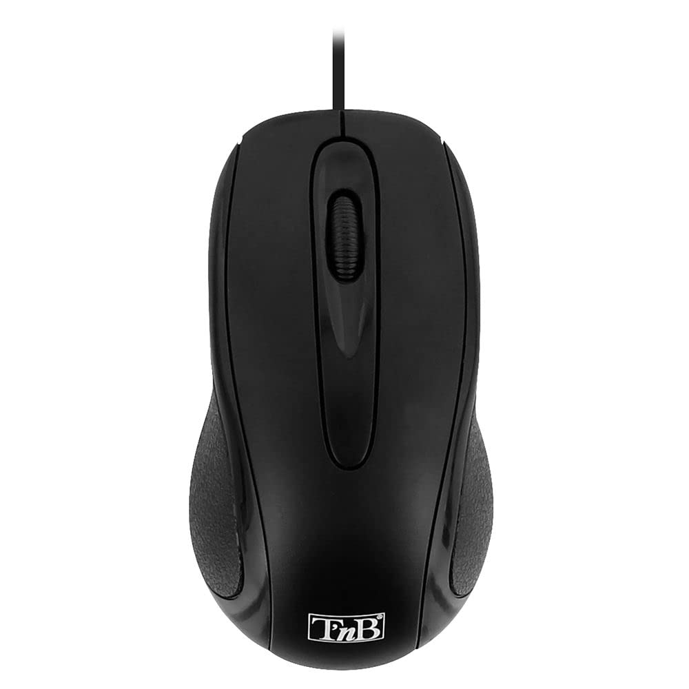 TNB BRIDGE - Wired mouse + keyboard AZERTY- black (FR)